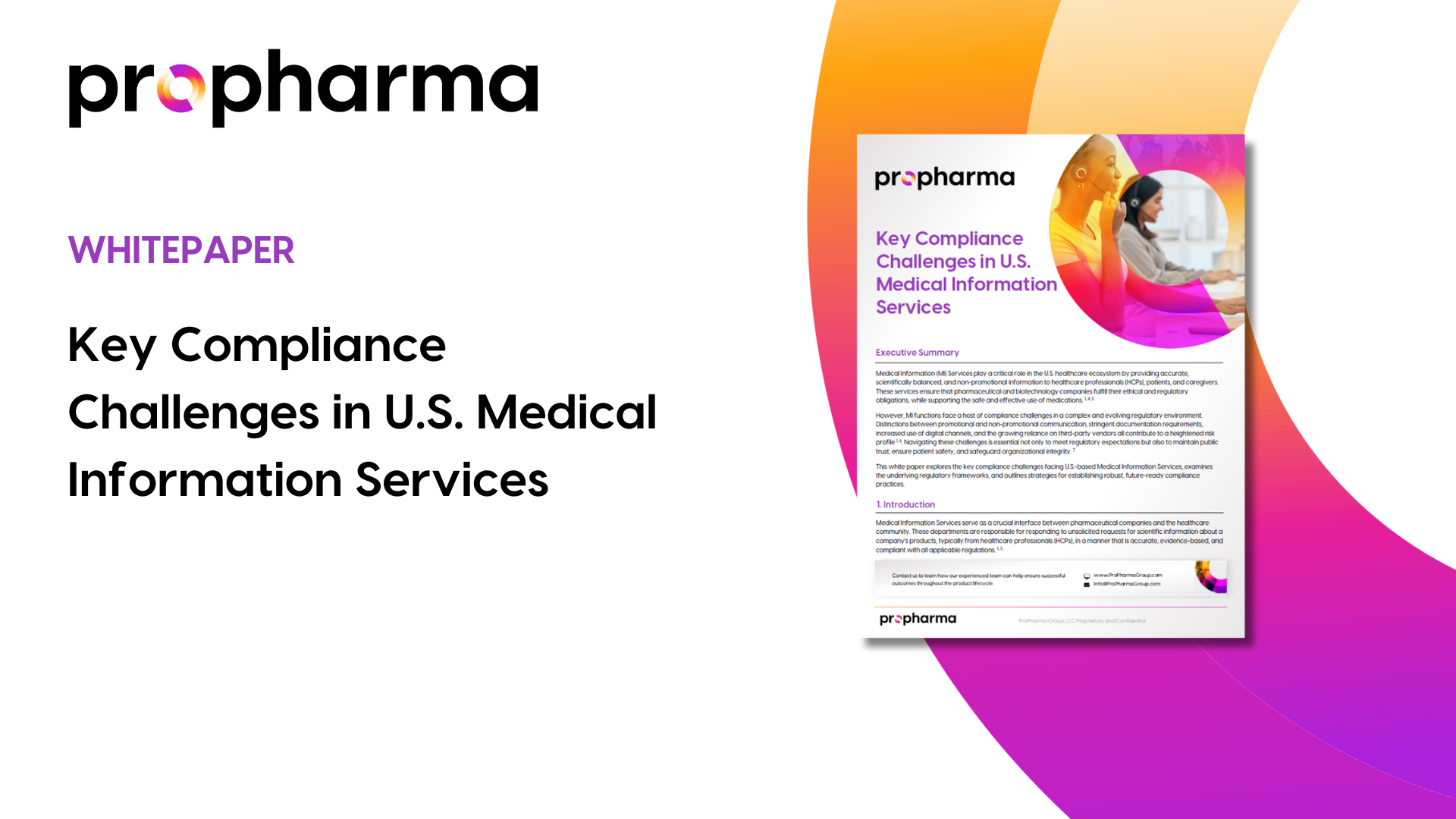 Key Compliance Challenges in U.S. Medical Information Services