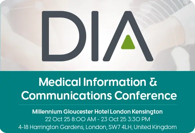 DIA Medical Information and Communication Conference 2025 EU