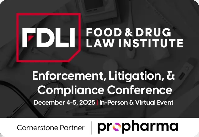 FDLI: Enforcement, Litigation, & Compliance Conference 2025